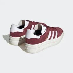 Adidas Originals Fashion Sneakers Sneakers Laag GAZELLE BOLD Dames Donkerrood -Kledingwinkel 01d90f6fd22b7146825f05e31281a3c1