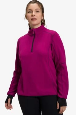 Ulla Popken Coltruien Trui Hyprar Dames Fuchsia -Kledingwinkel 0299ed6a4fbf8f892e93b460cf00f857