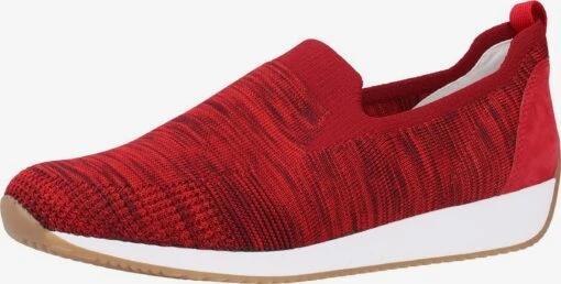 Ara Slip-on Sneakers Slip-on Dames Rood -Kledingwinkel 04ddc5b2ad5674e8062934a2622a869b