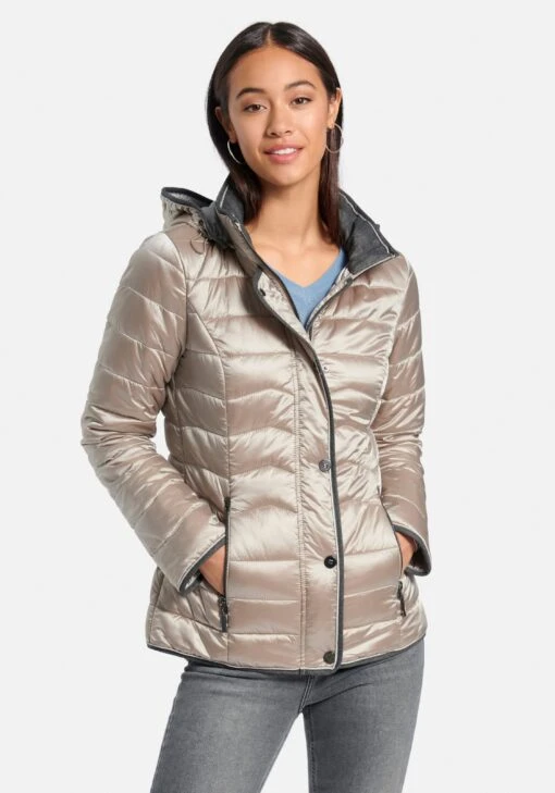 Tussenjassen Tussenjas Wärmende Steppjacke Dames Beige -Kledingwinkel 05473a3d2381a0c2bb83d1f39a72638c scaled