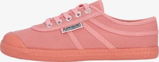 Kawasaki Casual Sneakers Sneakers Laag Dames Zalm Roze -Kledingwinkel 06d0677718ae27471222401796cfd2c6