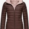 Marikoo Outdoor Jassen Functionele Jas Dames Karamel -Kledingwinkel 08554bdd62a6af84719f6974142dcd8a