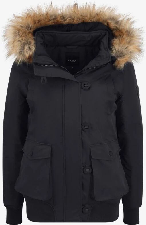 OXMO Winterjassen Winterjas Acila Dames Zwart -Kledingwinkel 08ba5cfa8262e5e3e299a0ae5f9e5b38 scaled