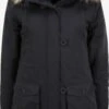 OXMO Parkas Winterparka Acta Dames Zwart -Kledingwinkel 08f2e87e879ee2e874b699e1104a0f32