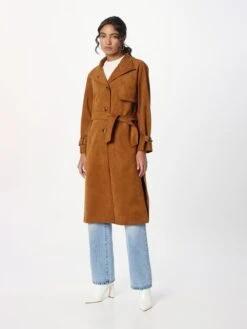 Sisley Trenchcoats Tussenmantel Dames Camel -Kledingwinkel 09a196d66c7c0ca4643605c8d4330d52