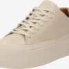 Tiger Of Sweden Casual Sneakers Sneakers Laag STAM Dames Taupe -Kledingwinkel 09d9cc5d2978a8d17cf09cfc0ba07565