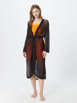 Calvin Klein Swimwear Ponchos & Kimonos Kimono Dames Zwart -Kledingwinkel 0aaf9cbc0507142dff3ee7f840b7a388