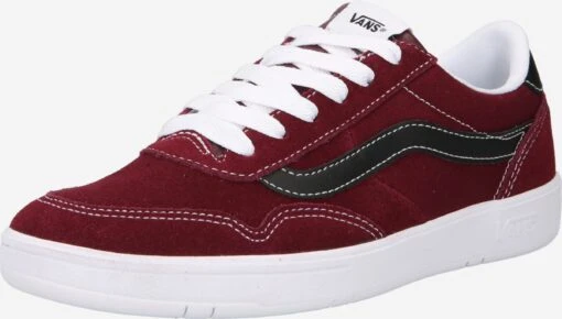 Vans Skate Sneakers Sneakers Laag Cruze Dames Donkerrood -Kledingwinkel 0cf24b92fc17a43fdde308abbc45bd25