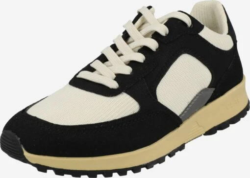 Clae Running Sneakers Sneakers Laag JOSHUA Dames Zwart / Wit -Kledingwinkel 0f20a1cc0987a136fe7176af55c09732