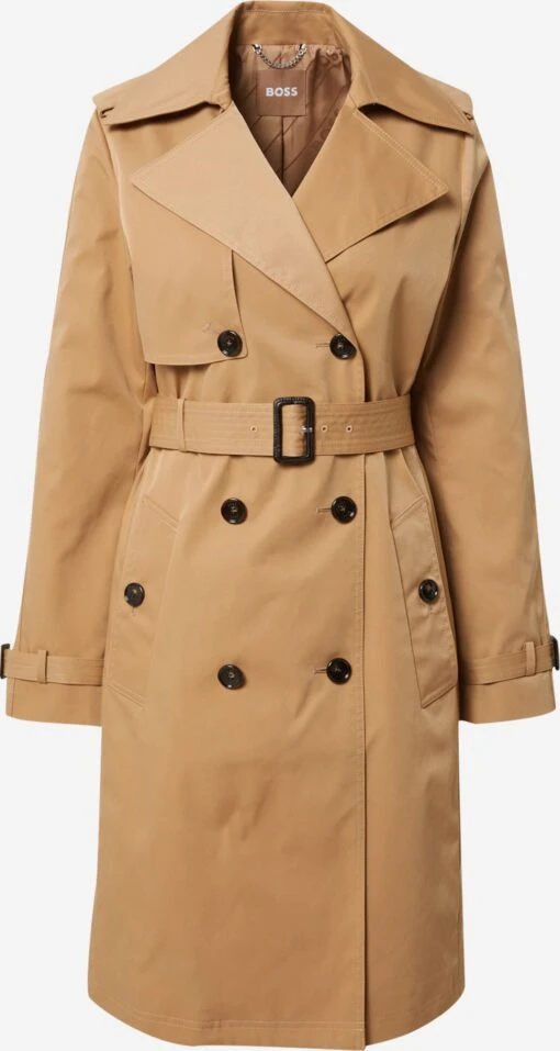 Trenchcoats Tussenmantel Conry Dames Donkerbeige -Kledingwinkel 10834b33a3f0a8094d87274684966316 scaled