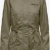 ONLY Parkas Tussenparka Lorca Dames Olijfgroen -Kledingwinkel 112713323f4df273b5f09d7ce1aab3a9