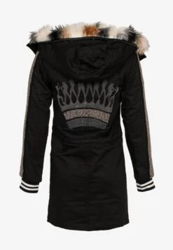 Cipo & Baxx Parkas Tussenparka Monarch Dames Zwart -Kledingwinkel 121872073afeba6c131fd498d4c1e078