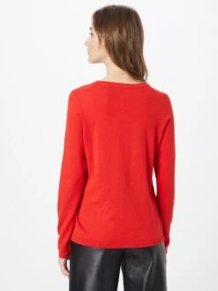 ESPRIT Basic Truien Trui Dames Rood -Kledingwinkel 1344a6351fdbc9f4f34a326b46216e29