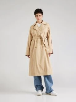 Pepe Jeans Trenchcoats Tussenmantel MARLA Dames Sand -Kledingwinkel 1425ae82c840794706085c9caca34bce