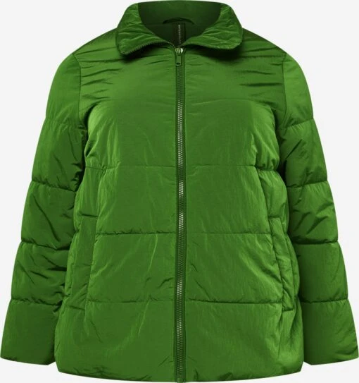 Winterjassen Winterjas Dames Groen -Kledingwinkel 1487e40d3a0c43b1fc778b28f50ee7ef