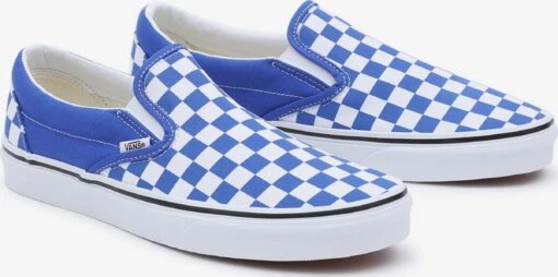 Vans Slip-on Sneakers Slip-ons Dames Blauw -Kledingwinkel 1518ceb372c745f101d6d149309ed59b