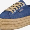 Superga Fashion Sneakers Sneakers Laag Dames Blauw -Kledingwinkel 17519abdc3d14130f9cbf4df270ba872