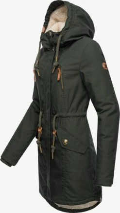 Ragwear Parkas Winterparka Elsie Dames Donkergroen -Kledingwinkel 1a214e2f1a1db04fda10858bed990a40