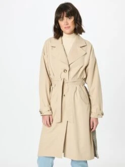 ONLY Trenchcoats Tussenmantel HEATHER Dames Beige -Kledingwinkel 1b42364ed56b2403c582d5b2df708f6e