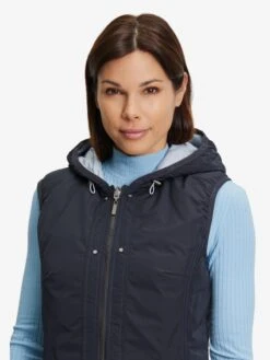 Gil Bret Bodywarmers Bodywarmer Dames Navy / Pastelblauw -Kledingwinkel 1ded3ad636621c88ccf293d0380d6136