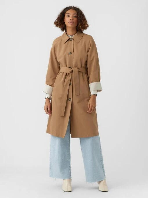 Vero Moda Trenchcoats Tussenmantel Tessa Sofia Dames Bruin -Kledingwinkel 1e76056e1810d980d3c0176a212e06b3 scaled