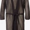 Calvin Klein Swimwear Ponchos & Kimonos Kimono Dames Zwart -Kledingwinkel 1fee2b222a6f84b0b800dba559d01a30