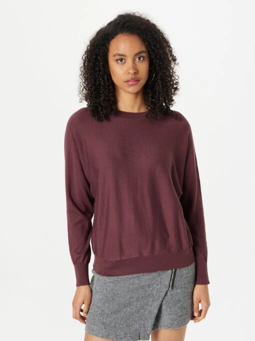 ESPRIT Basic Truien Trui Dames Bordeaux -Kledingwinkel 209467cb4a157e799edd6755d47c629b scaled