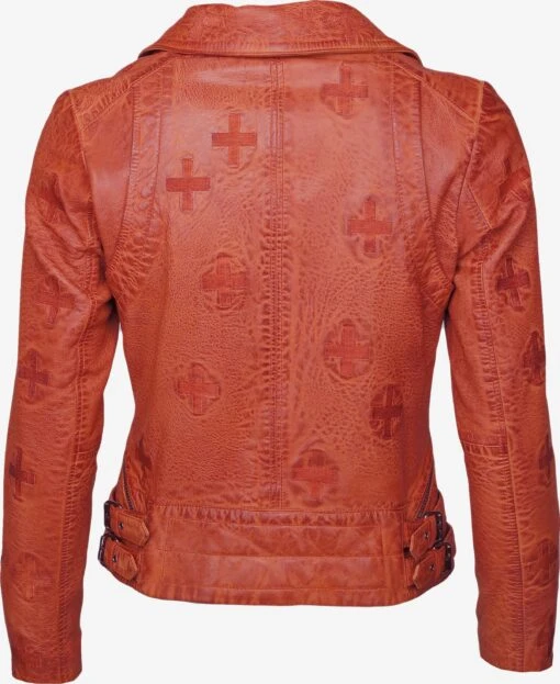 Maze Leren Jassen Tussenjas Movas Dames Oranjerood -Kledingwinkel 2130cdee39efdd29503d38b922ba97a5 scaled