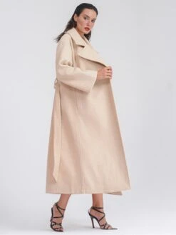 Trenchcoats Tussenmantel Carmen Dames Beige -Kledingwinkel 228336bec457c0c3145bc5b11fda364e