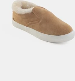 Minnetonka Slip-on Sneakers Slip-on Wilder Dames Lichtbruin -Kledingwinkel 22b85f4d9ca37116aa64df7d537d6906