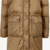 Gewatteerde Jassen Winterjas Dames Beige -Kledingwinkel 22cea8c6ac45524c9aad7ddd3b704818