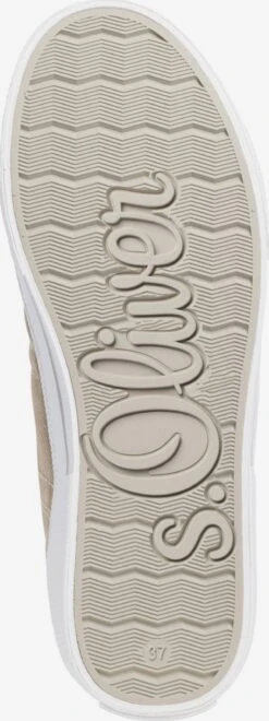 S.Oliver Slip-on Sneakers Slip-on Dames Beige -Kledingwinkel 22d1d3239e1bc0accd59e6d4d917a4c7