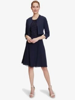 Vera Mont Boleros Bolero Dames Navy -Kledingwinkel 2379b675e5fdd15cc68810d644765757