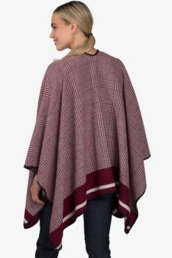 Ponchos & Kimonos Cape Dames Lila -Kledingwinkel 247a568d2490ff4789a0a83d9a5a2ebb