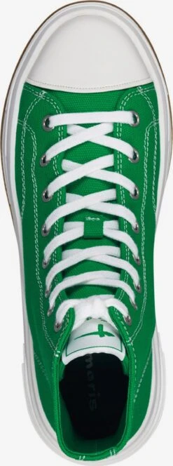 Tamaris Hoge Sneakers Sneakers Hoog Dames Grasgroen -Kledingwinkel 2517ced231f202d4f2718fd3fda9fb00