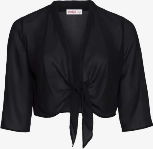 Sheego Boleros Bolero Dames Zwart -Kledingwinkel 26e955ff01f1f2065425ccee9e5fab8f