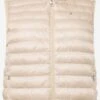 Bodywarmers Bodywarmer Dames Beige -Kledingwinkel 27afcb782292db808d4b4f58b6c118c3