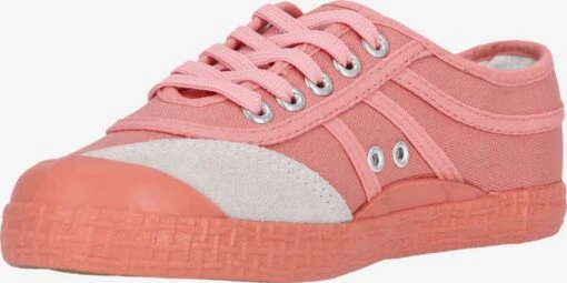 Kawasaki Casual Sneakers Sneakers Laag Dames Zalm Roze -Kledingwinkel 27d9078dfa48967e61ae74dc19acdf52