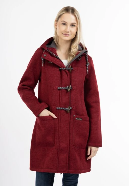 Schmuddelwedda Duffelcoats Tussenmantel Dames Merlot -Kledingwinkel 2a7240106920fd122918dd3119d17375 scaled