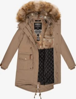 Navahoo Parkas Winterparka Rosinchen Dames Lichtbruin -Kledingwinkel 2bd785797a68bb3b8c810f19d84a8564