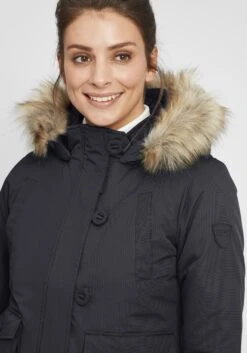 OXMO Winterjassen Winterjas Acila Dames Zwart -Kledingwinkel 2e0c7b57084c24c94288d0c384591152