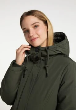 Parkas Winterparka Dames Kaki -Kledingwinkel 2f0c58bd4e68cbaa920e12357f415934