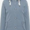 Schmuddelwedda Winterjassen Winterjas Dames Smoky Blue -Kledingwinkel 335ff46b019d6aa25f0191ffb34de4f3