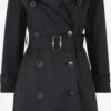 Trenchcoats Tussenmantel Dames Zwart -Kledingwinkel 352fc4e6bb5f8e48652ce21bf18f8108