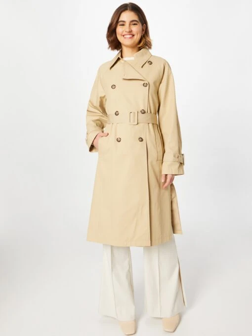 MbyM Trenchcoats Tussenmantel Sage Dames Lichtbeige -Kledingwinkel 3737c84b736637e2320d98b7482dd4cd scaled