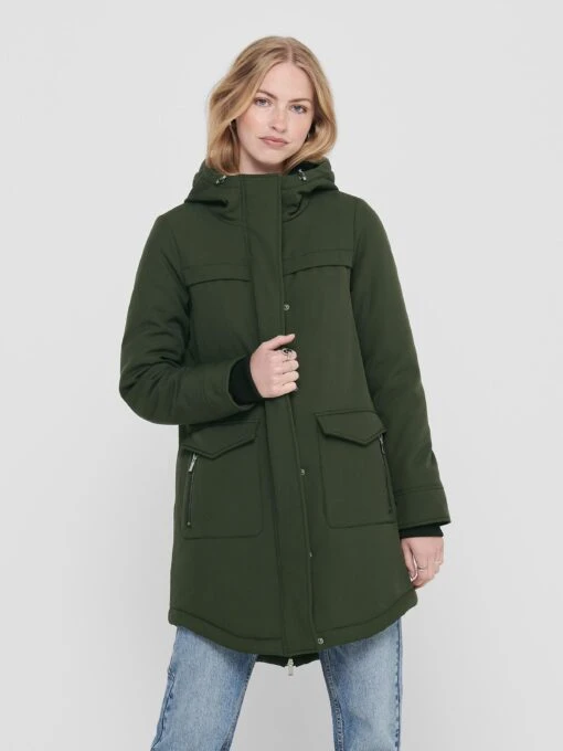 ONLY Parkas Tussenparka Maastricht Dames Donkergroen -Kledingwinkel 3911016c75c4ca8ca27c184ce9539ce5 scaled