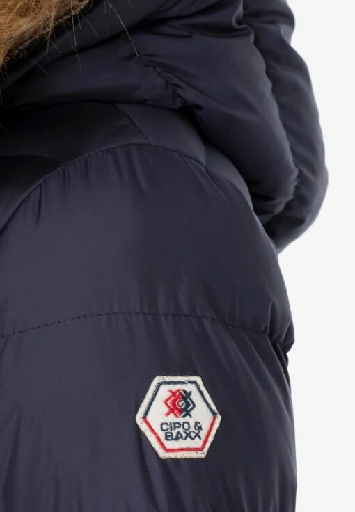 Cipo & Baxx Winterjassen Winterjas Dames Donkerblauw -Kledingwinkel 3c7155d7267e0ffdce675d62f77115b0 scaled