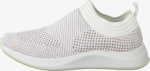 Tamaris Slip-on Sneakers Slip-on Dames Natuurwit -Kledingwinkel 3d755838f5622cae44c5099febfd9356