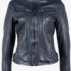 GIPSY Leren Jassen Tussenjas Jura Dames Navy -Kledingwinkel 3e5d45cf994b59d9afcdafd0cd2f34f3