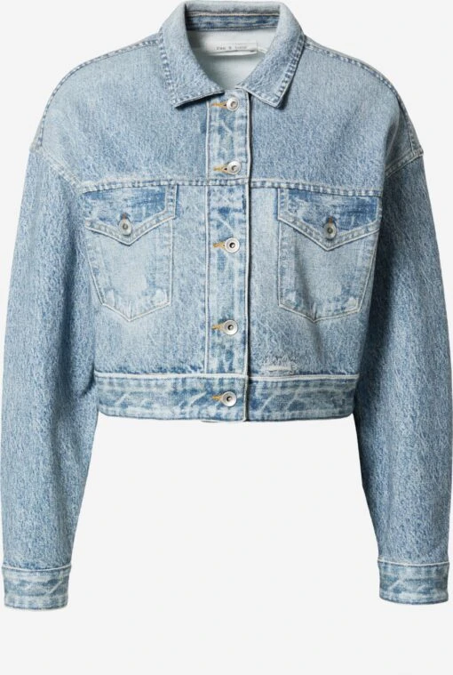 Rag & Bone Spijkerjasjes Tussenjas Miramar Dames Blauw -Kledingwinkel 3f144ec0306d8421caa8779cbe2feb55 scaled